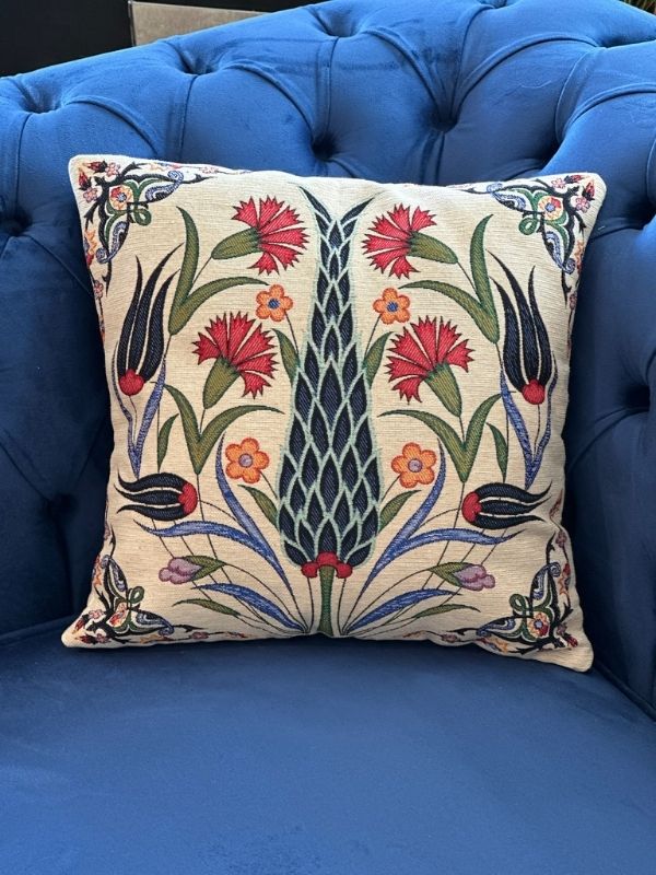 Anatolian Garden Gobelin Cushion – 41x41 cm
