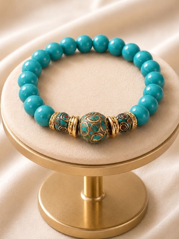 Azure Mosaic Bracelet