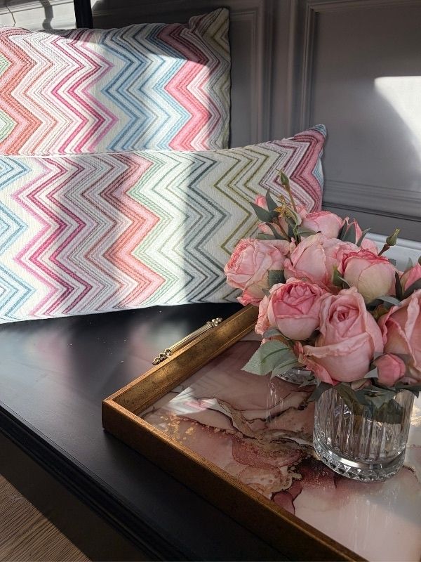 Chevron Pattern Decorative Cushion | 50×50 cm