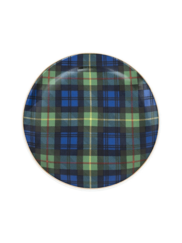 Christmas Tartan Plaid Plate