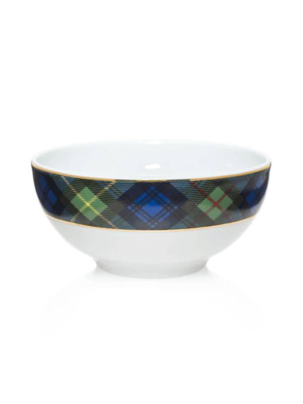 Christmas Tartan Plaid Bowl