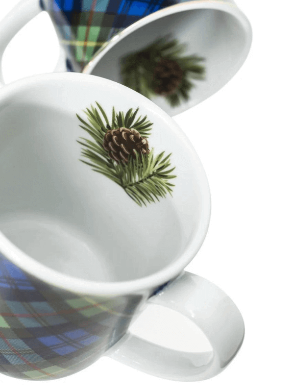 Tartan Plaid Porcelain Mug & Gift Box