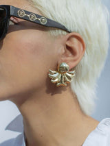 Xmas Gold Earrings