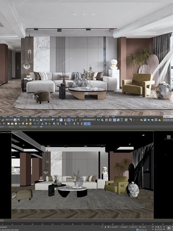 3D VISUAL INTERIOR DESIGN PACKAGE