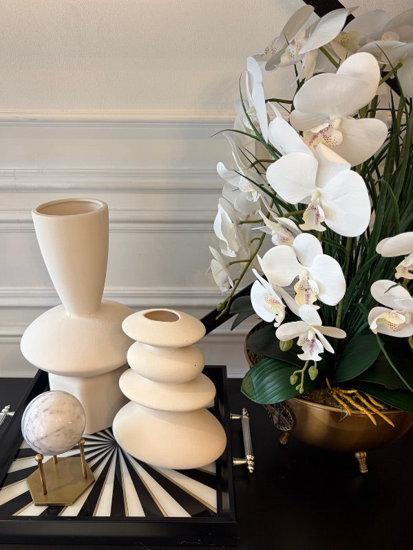 Decorative Karya Stone Texture Vase