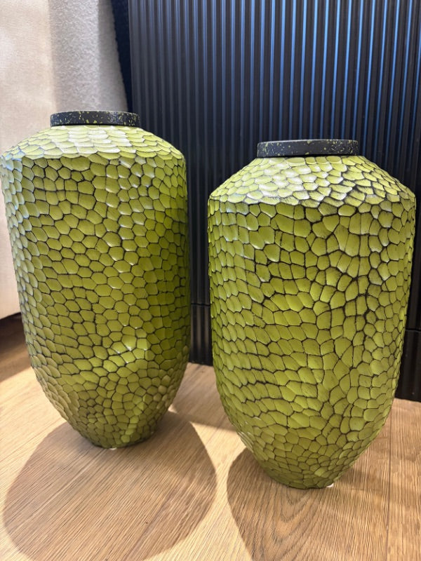 Decorative Stone Texture Ceramic Vase | Small & Big