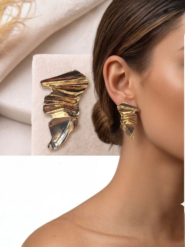 Wave Statement Earrings