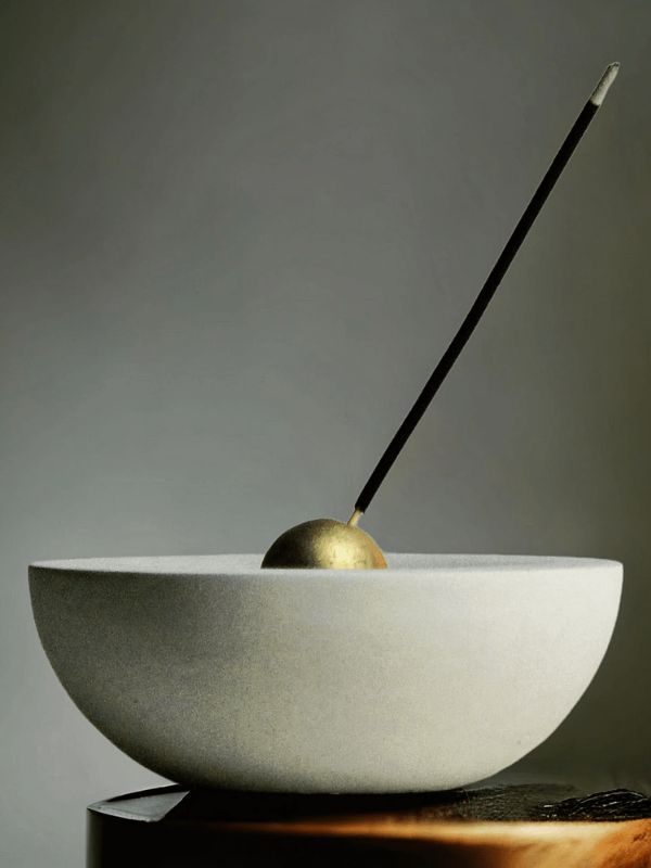HOLE’ Concrete Smokehouse – Contemporary Incense Holder
