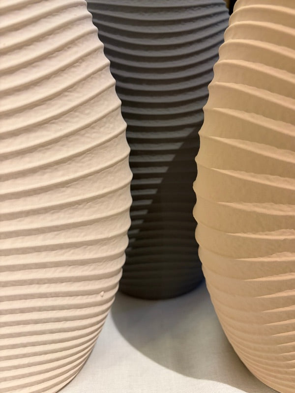 Handcrafted Textured Ceramic Vase