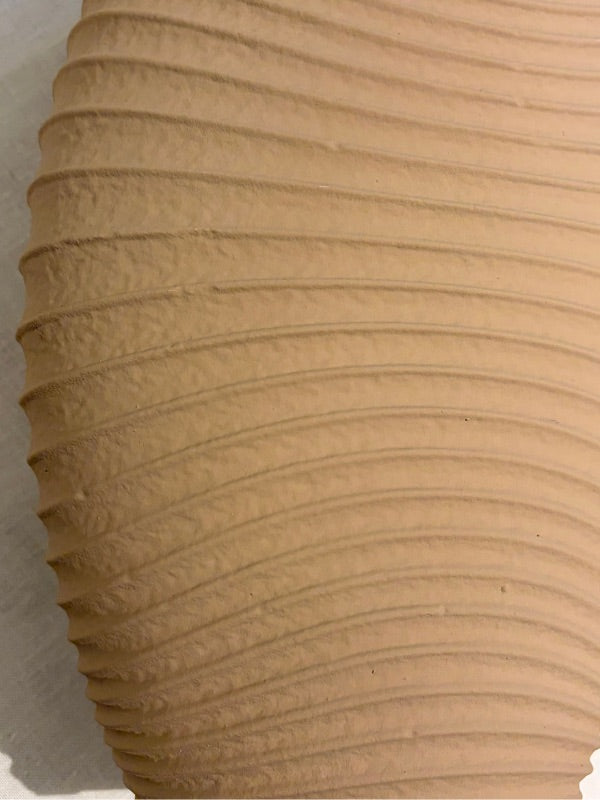 Handcrafted Textured Ceramic Vase