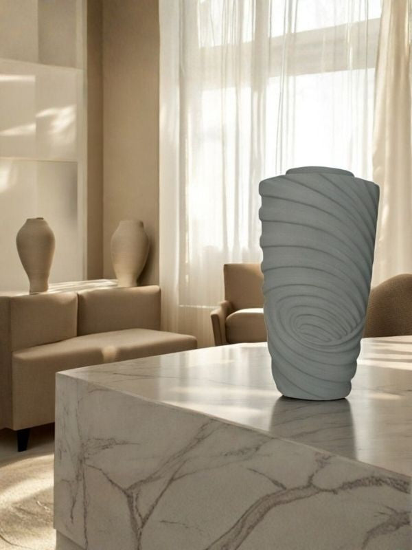 Matte Ceramic Anatolia Vase