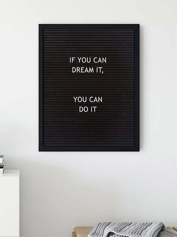 You can do it Minimalist Poster with Frame