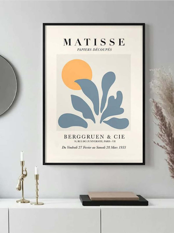 Matisse Cut-Out Print with Frame II
