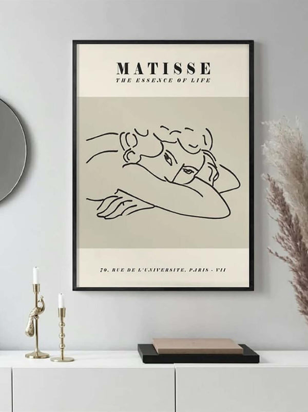 Matisse Cut-Out Print with Frame III