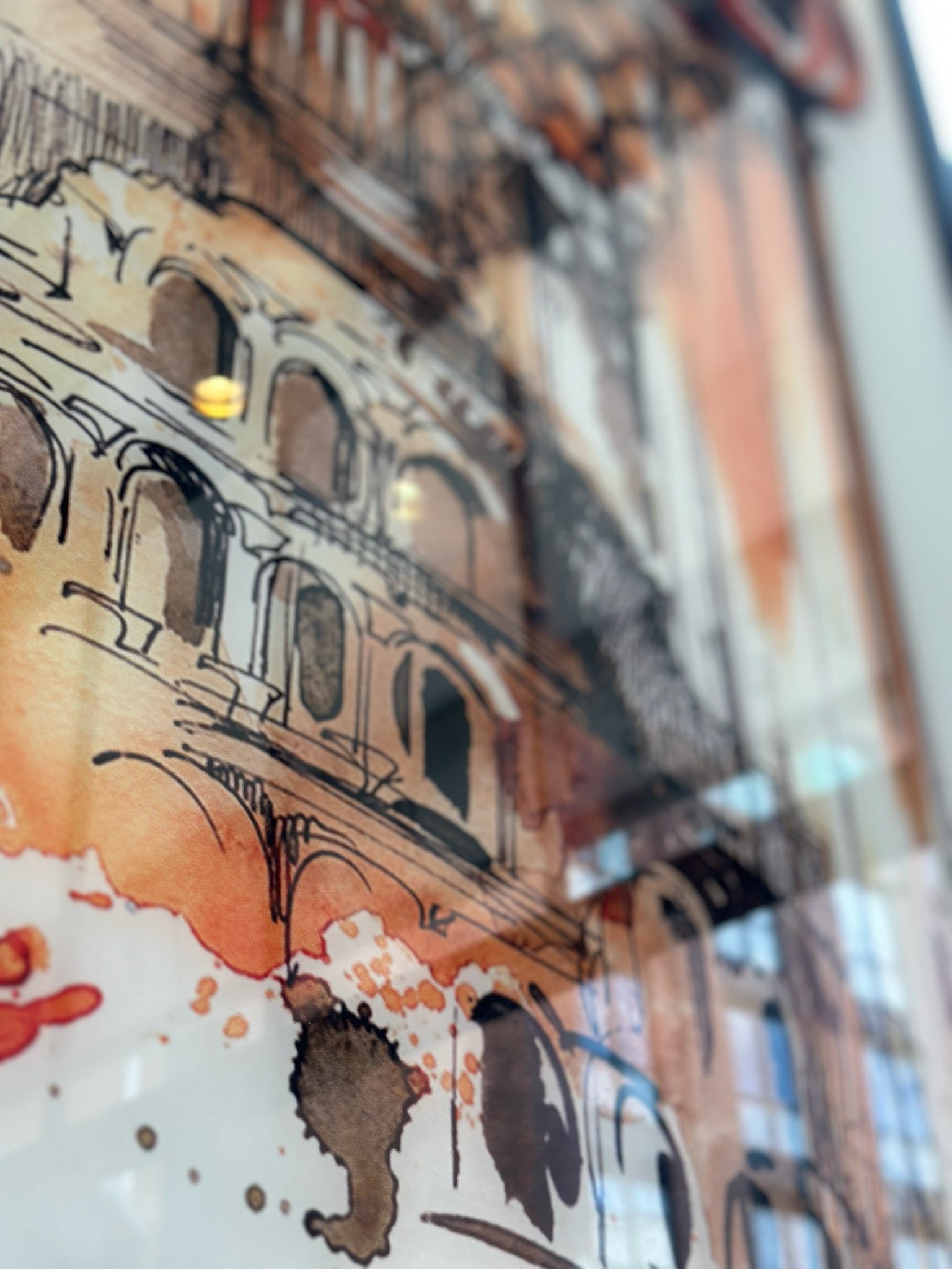 The Birth of Civilizations – Framed Glass Wall Art with Black Metal Frame