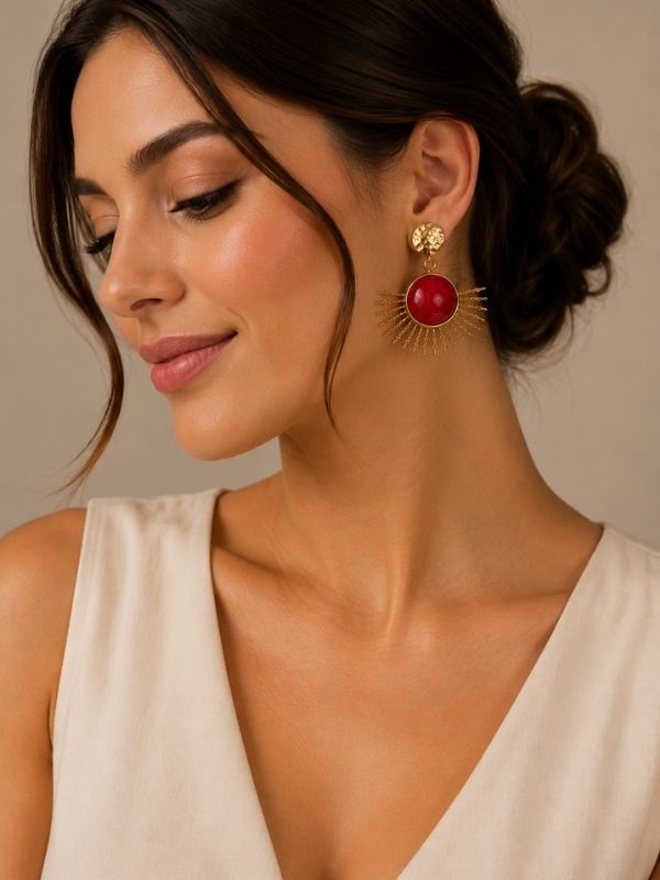 Lunara Burst Earrings