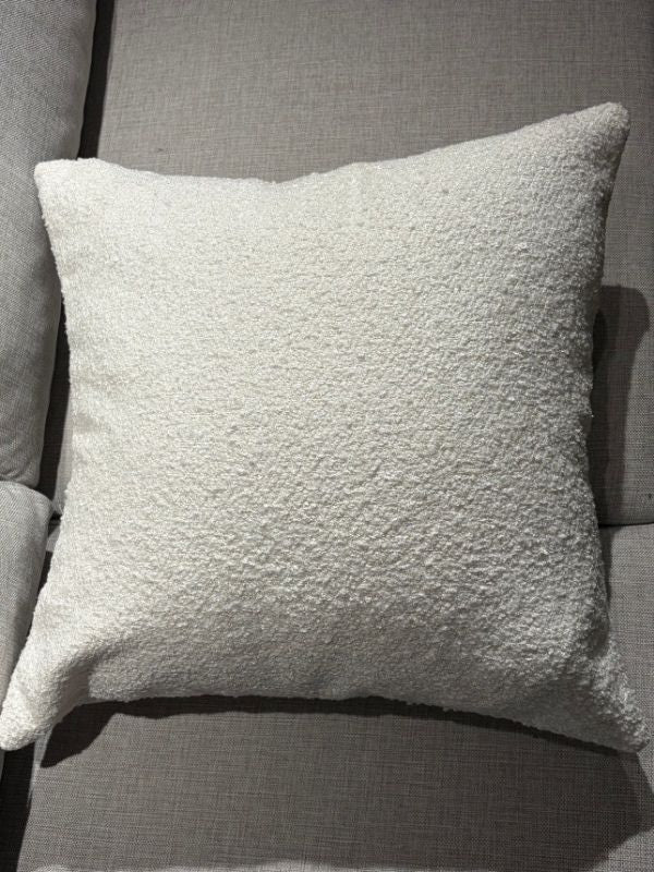 Off-White Decorative Cushion | 45×45 cm