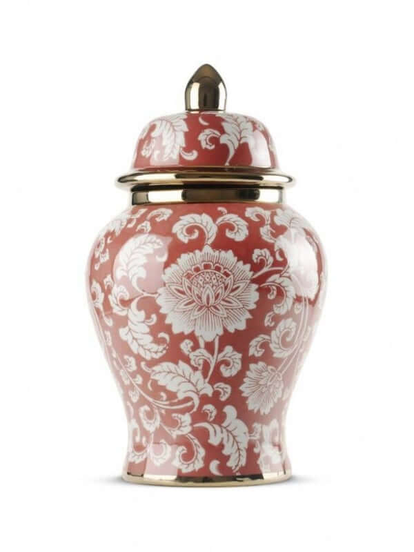 Rebecca Red Ceramic Vase