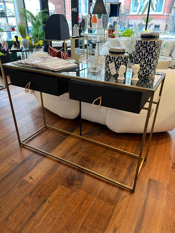 PATRICK WOODEN CONSOLE TABLE