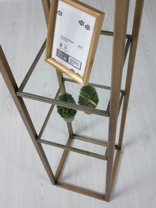 RON FLOOR LAMP WITH SHELVES
