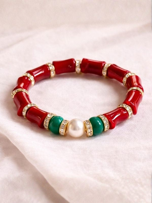 Scarlet Tide Bracelet
