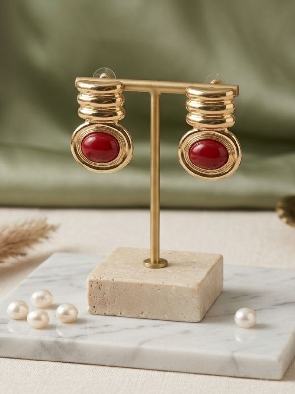 Roselle Stud Earrings