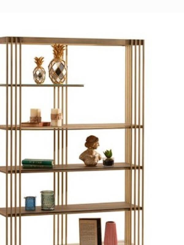 TRIO GOLD BOOKSHELF