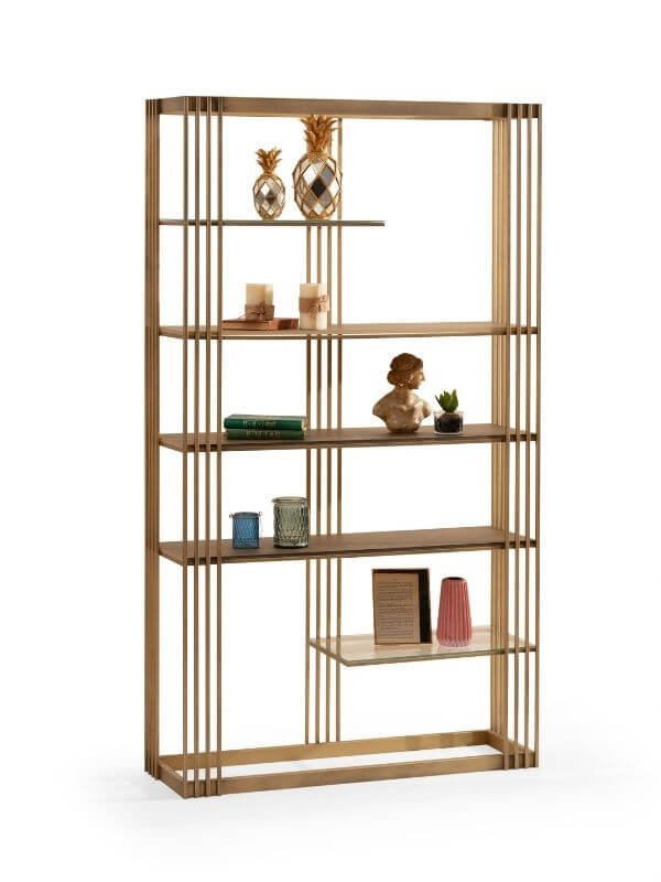 TRIO GOLD BOOKSHELF