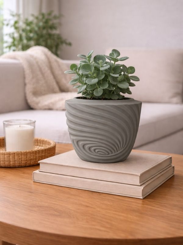 Textured Ceramic Decorative Vase