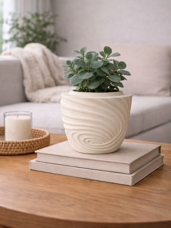 Textured Ceramic Decorative Vase