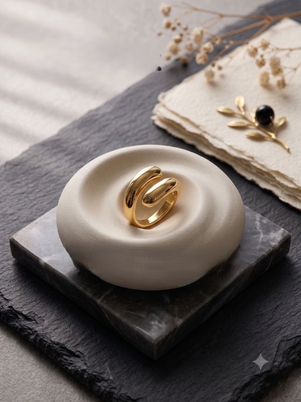 Twin Flow Ring