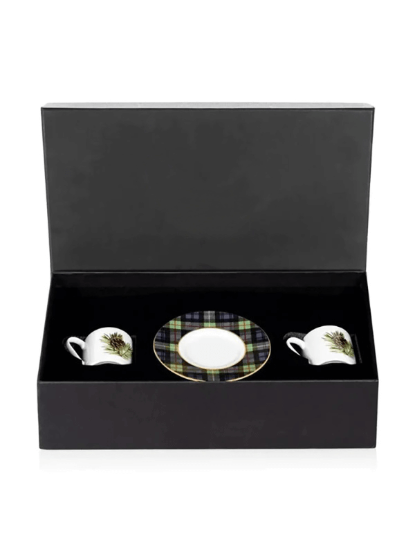Tartan Plaid Coffee Cup Set of 2