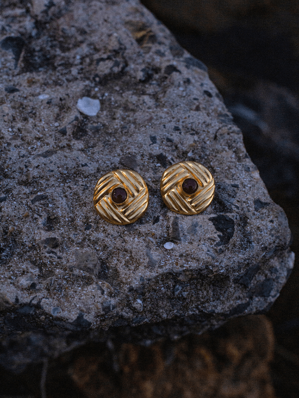 Handmade Brass Imperial Harmony Earrings