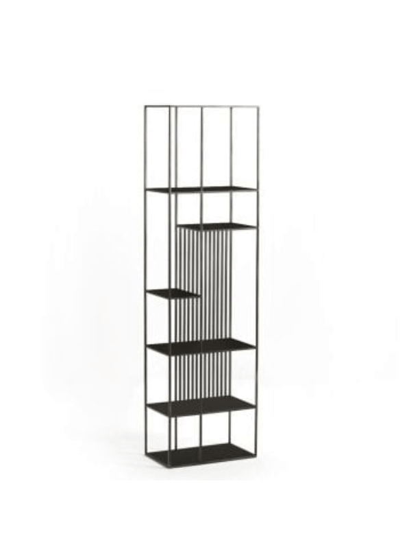 Black Steel Frame Modular Bookshelf
