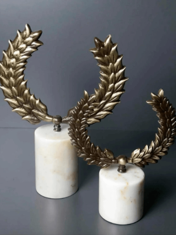 Decorative Marble Sculpture Set