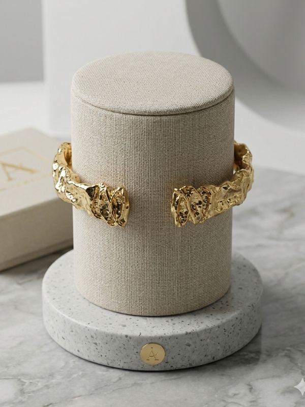 Waveform Cuff Bracelet