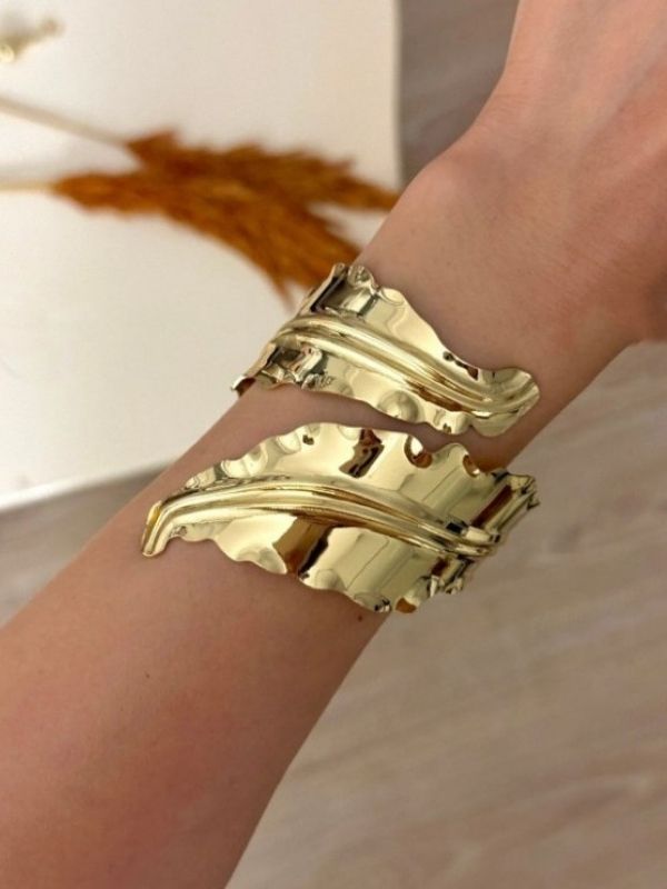 Waveform Cuff Bracelet