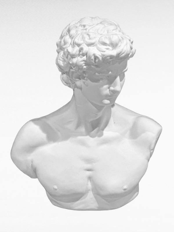 David Wall Sculpture Bust