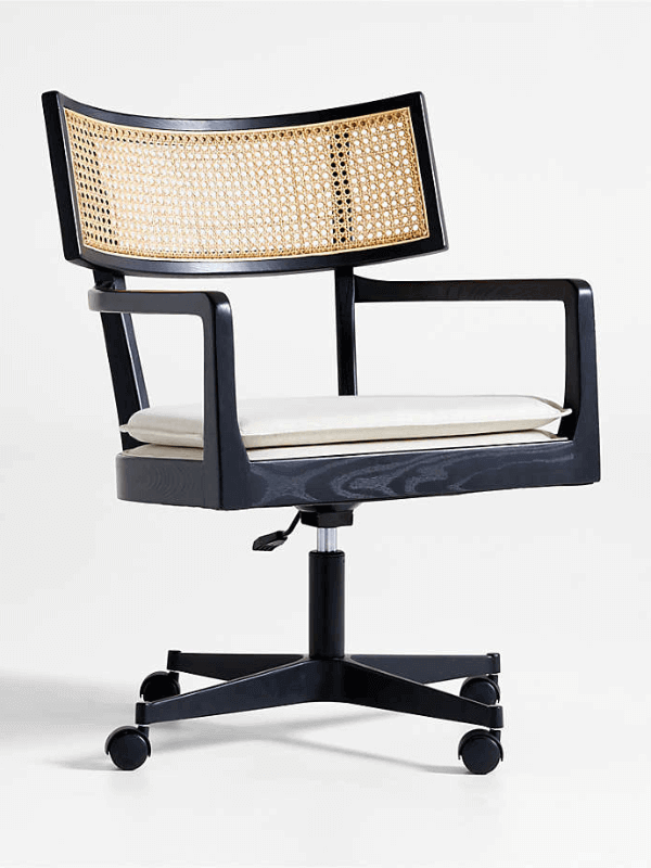 Hazel Natural Rattan Desk Chair