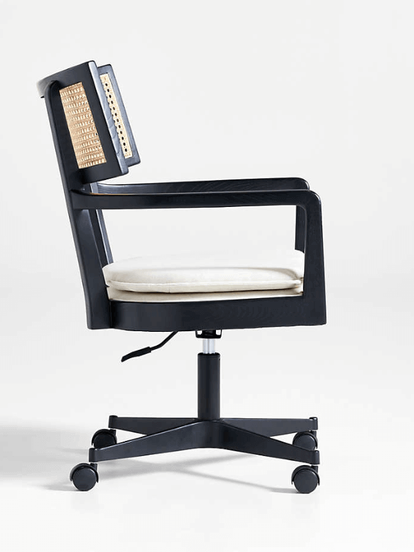 Hazel Natural Rattan Desk Chair
