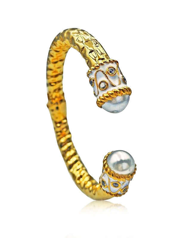 Catherine Gold Brass Bracelet