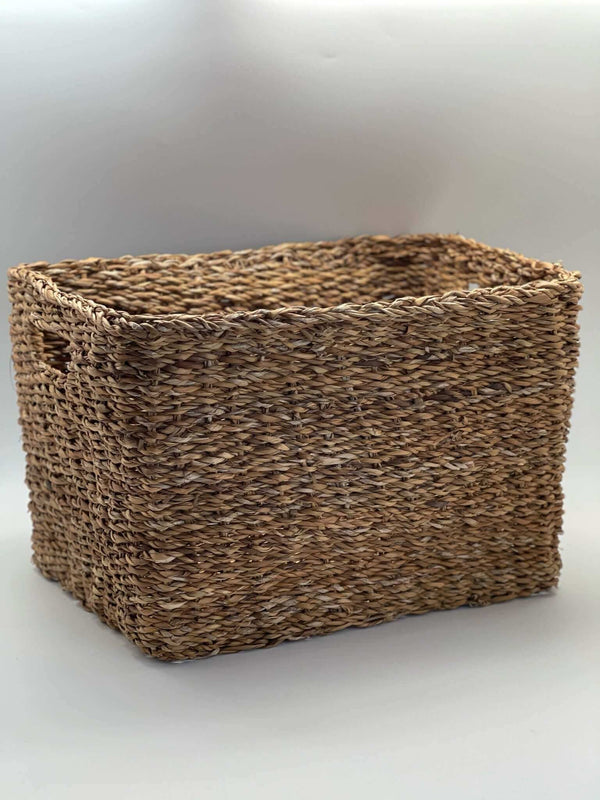 Seagrass Wicker Basket Set of Three