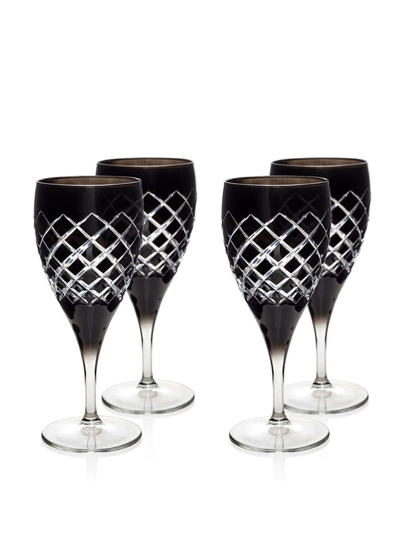 Vintage Crystal Wine Glass
