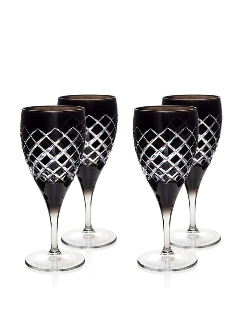Vintage Crystal Wine Glass