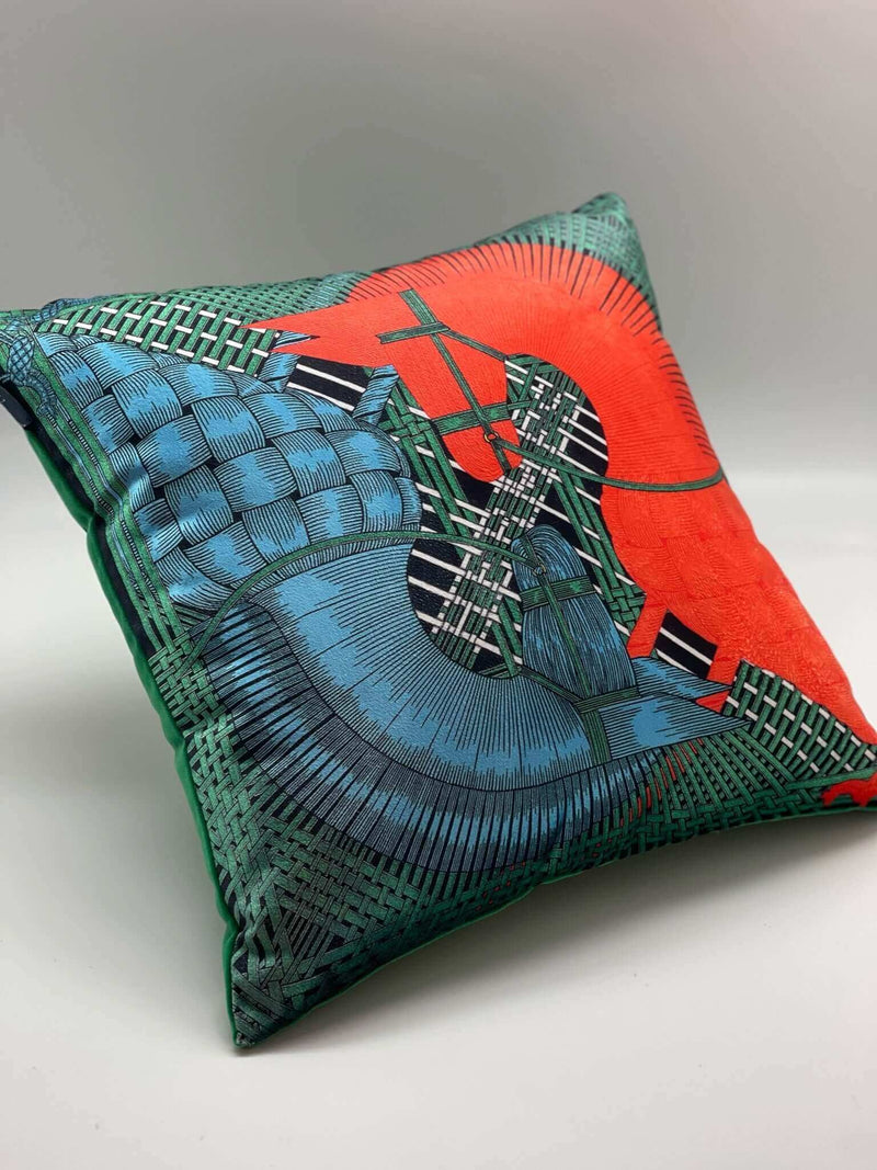 Horse Mythologique Velvet Cushion