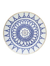 Blue White Vista Plate