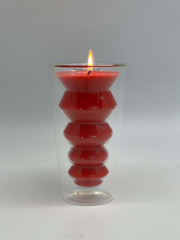 Double Walled Glass Scented Candle