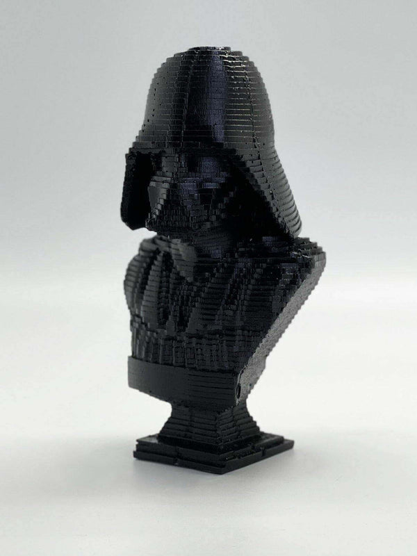Black Painted Darth Vader Pop Art Sculpture Bust - MottoBase