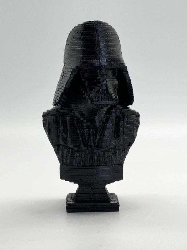 Black Painted Darth Vader Pop Art Sculpture Bust - MottoBase