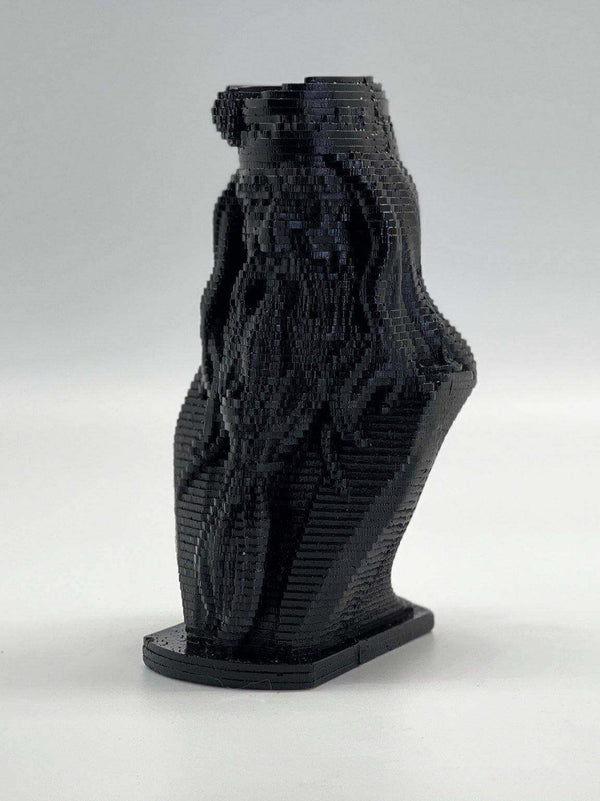 Black Painted Dumbledore Pop Art Sculpture Bust - MottoBase